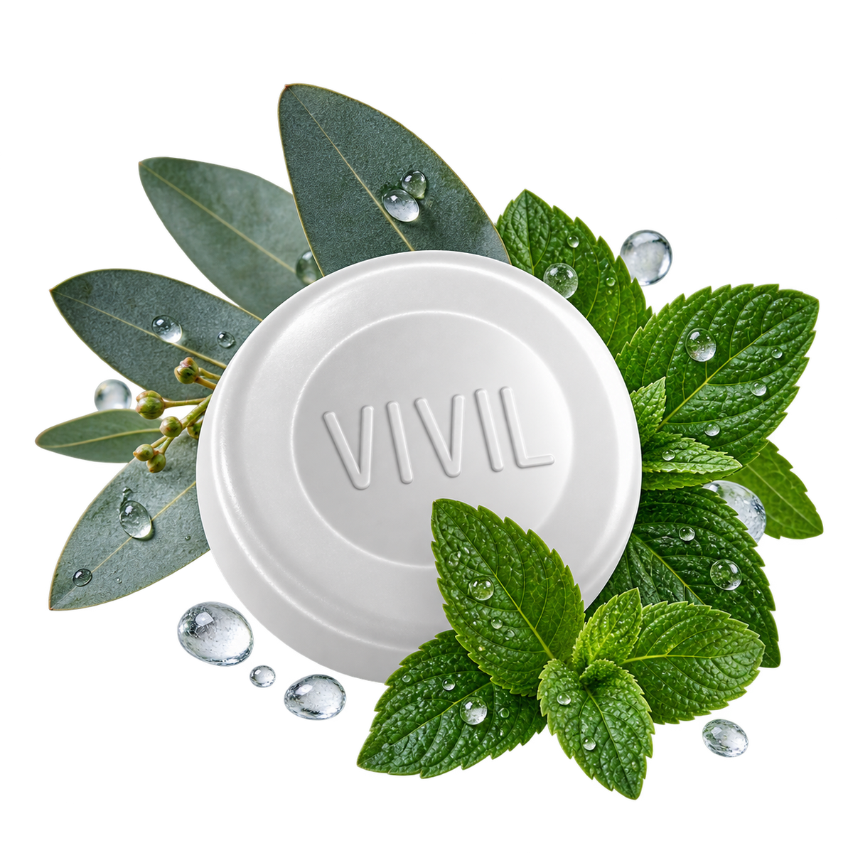 VIVIL Eukalyptus-Minze Pastille mit Eukalyptus und Minze
