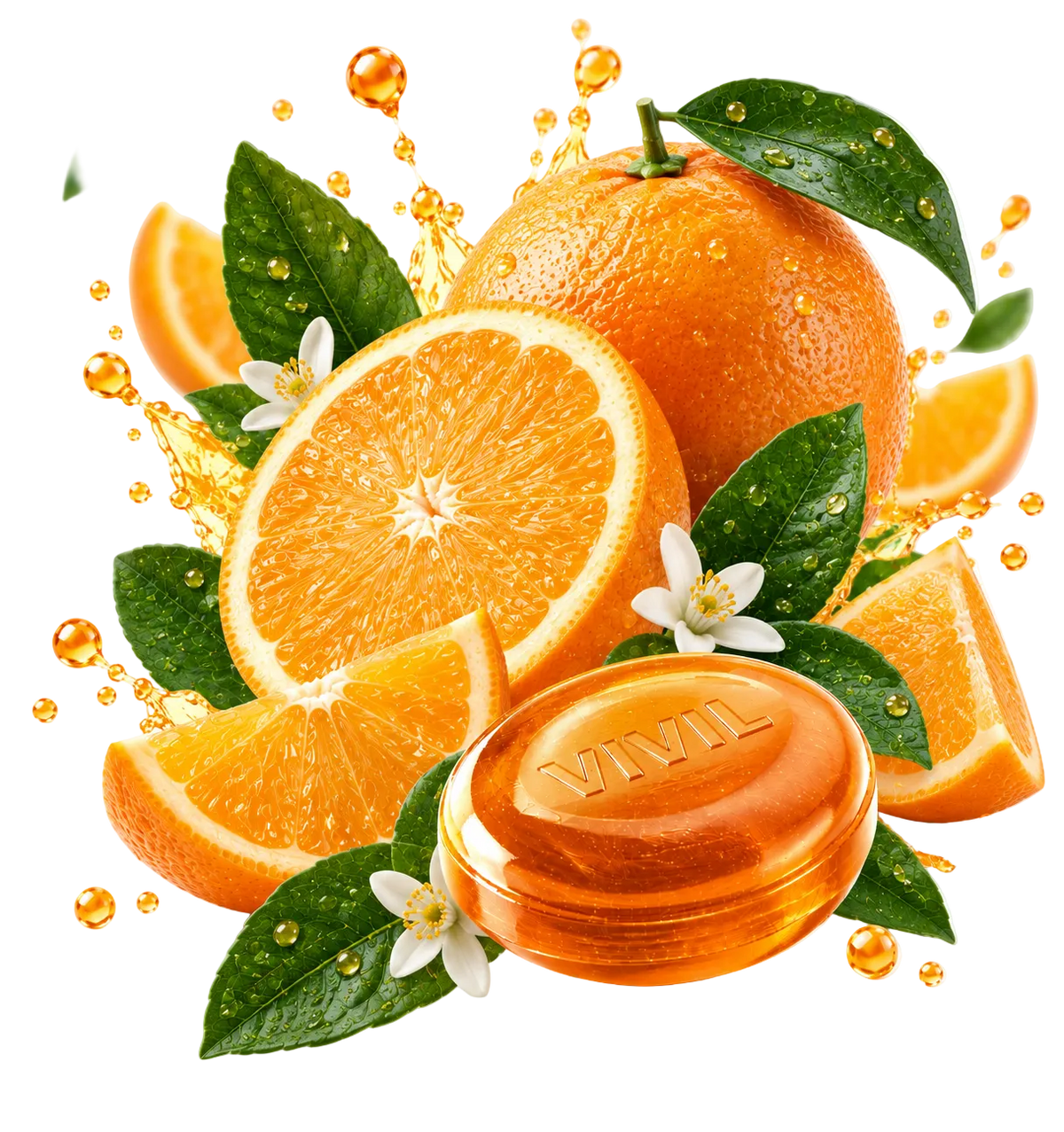 VIVIL Bonbon mit Orangen