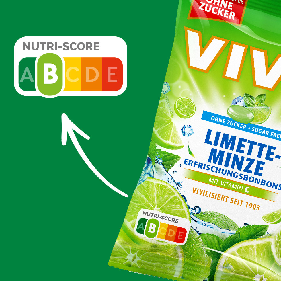 VIVIL Limette-Minze Erfrischungsbonbons ohne Zucker | 15 Beutel VIVIL Limette-Minze Erfrischungsbonbons ohne Zucker | 15 Beutel