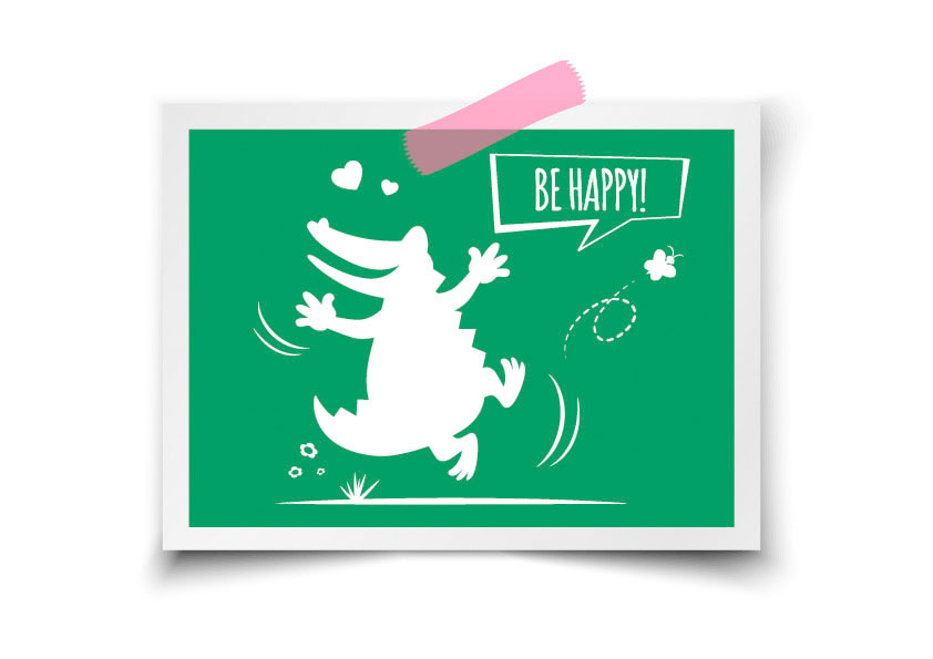 VIVIL-Kroko_Postkarte_02 VIVIL-Kroko_Postkarte_02