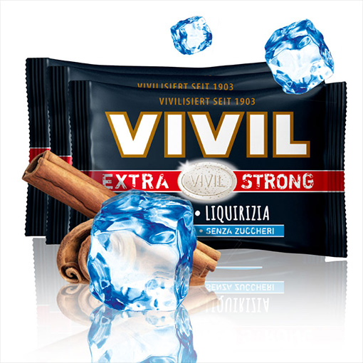 VIVIL Extra Strong Lakritz ohne Zucker | 3er Pack