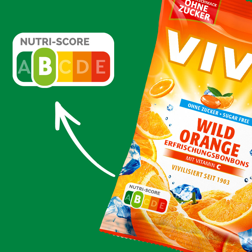 VIVIL Wild Orange Erfrischungsbonbons ohne Zucker | 15 Beutel VIVIL Wild Orange Erfrischungsbonbons ohne Zucker | 15 Beutel
