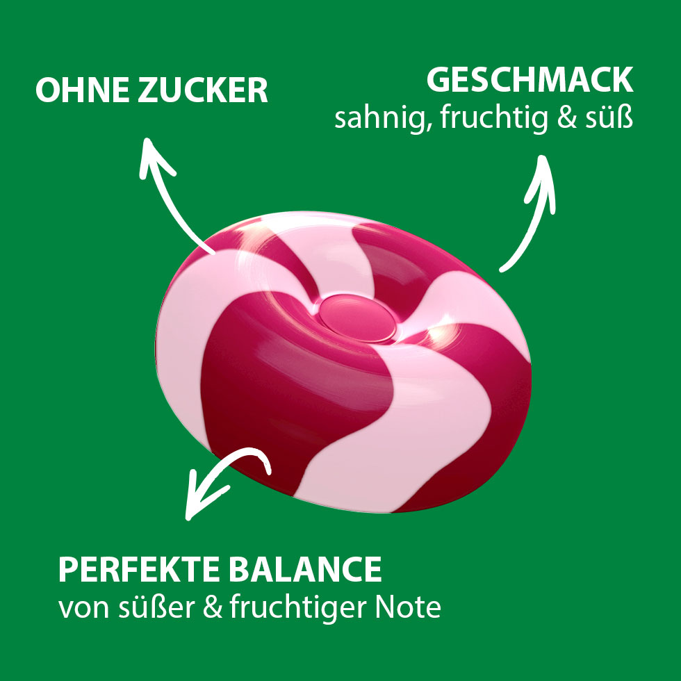 VIVIL Creme Life Himbeere Bonbon gestreift VIVIL Creme Life Himbeere Bonbon gestreift