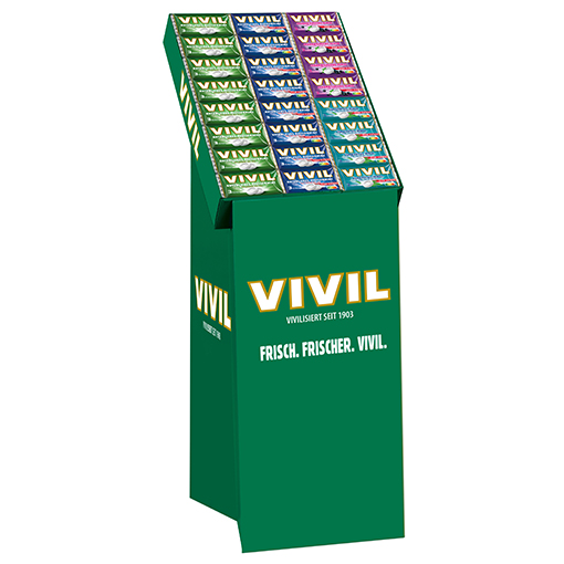 Display Rollen Winter Pastillen | 96 x 3er Pack Display Rollen Winter Pastillen | 96 x 3er Pack