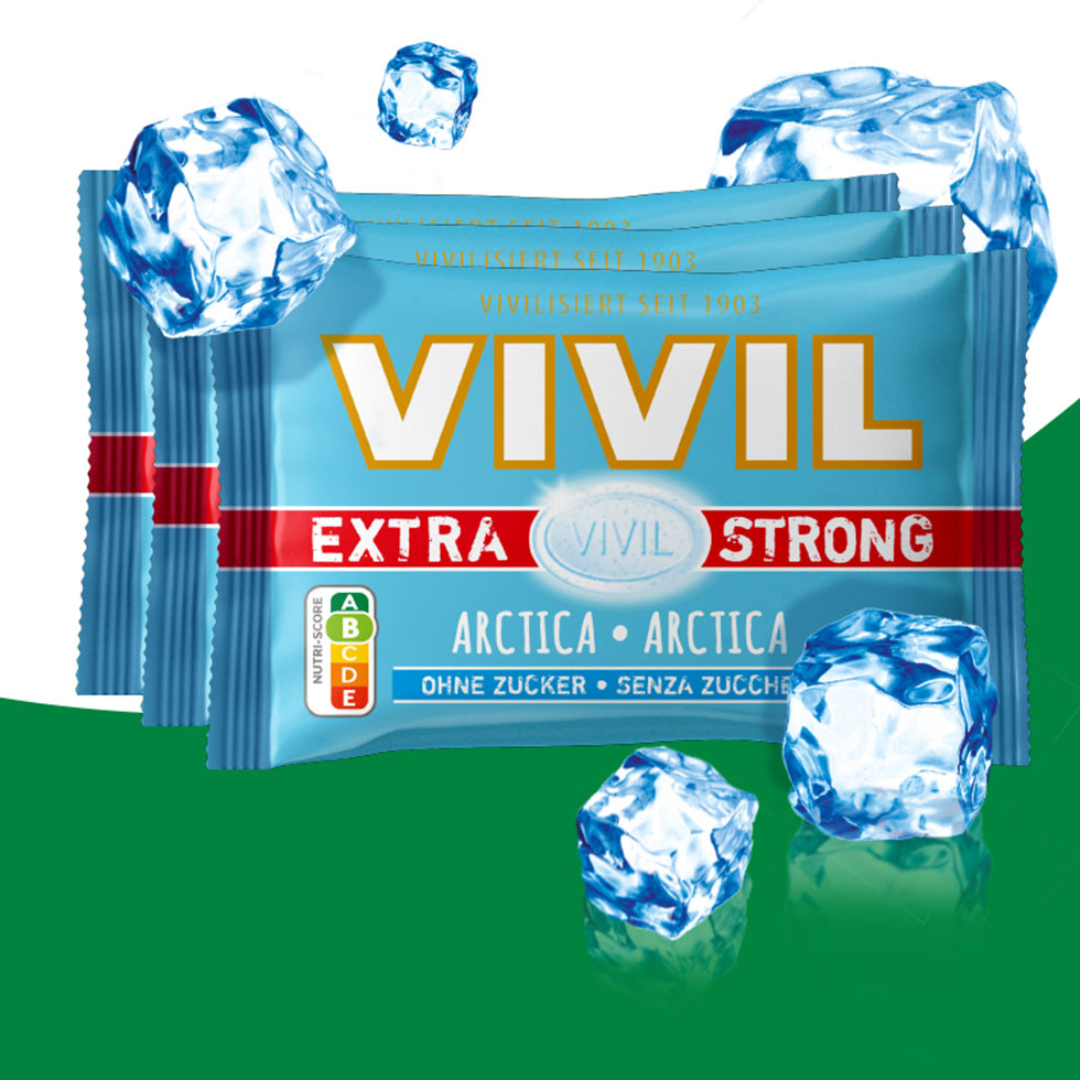 VIVIL Extra Strong Arctica ohne Zucker | 26 x 3er Pack VIVIL Extra Strong Arctica ohne Zucker | 26 x 3er Pack