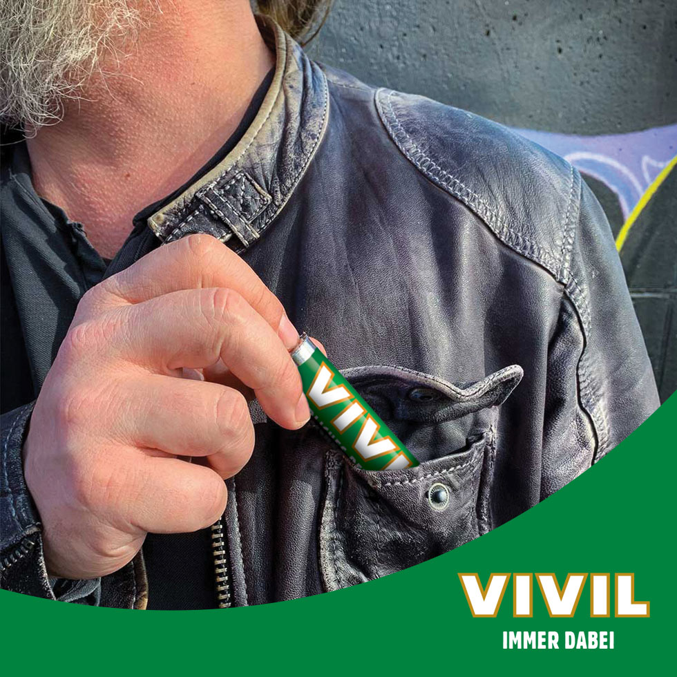 VIVIL Natürliches Pfefferminz Pastillen | 29g VIVIL Natürliches Pfefferminz Pastillen | 29g