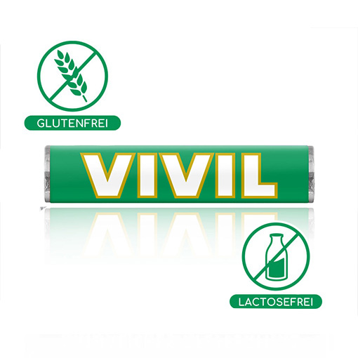 VIVIL Natürliche Pfefferminzbonbons | 100 Stangen VIVIL Natürliche Pfefferminzbonbons | 100 Stangen