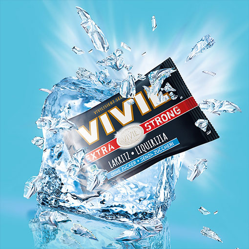 VIVIL Extra Strong Lakritz ohne Zucker | 26 x 3er Pack