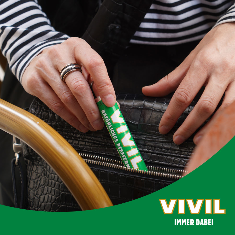 VIVIL Natürliches Pfefferminz Pastillen | 29g VIVIL Natürliches Pfefferminz Pastillen | 29g