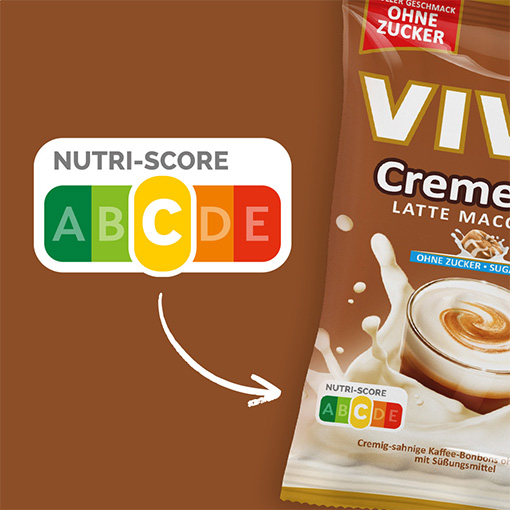 VIVIL Creme Life Latte Macchiato Sahnebonbons ohne Zucker | 110g