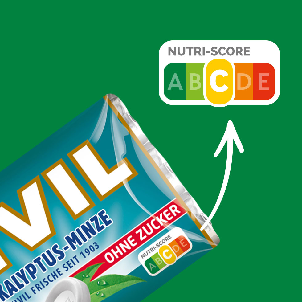 VIVIL Eukalyptus-Minze Pastille ohne Zucker | 3er Pack VIVIL Eukalyptus-Minze Pastille ohne Zucker | 3er Pack