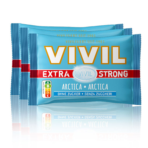 VIVIL Extra Strong Arctica ohne Zucker | 3er Pack VIVIL Extra Strong Arctica ohne Zucker | 3er Pack