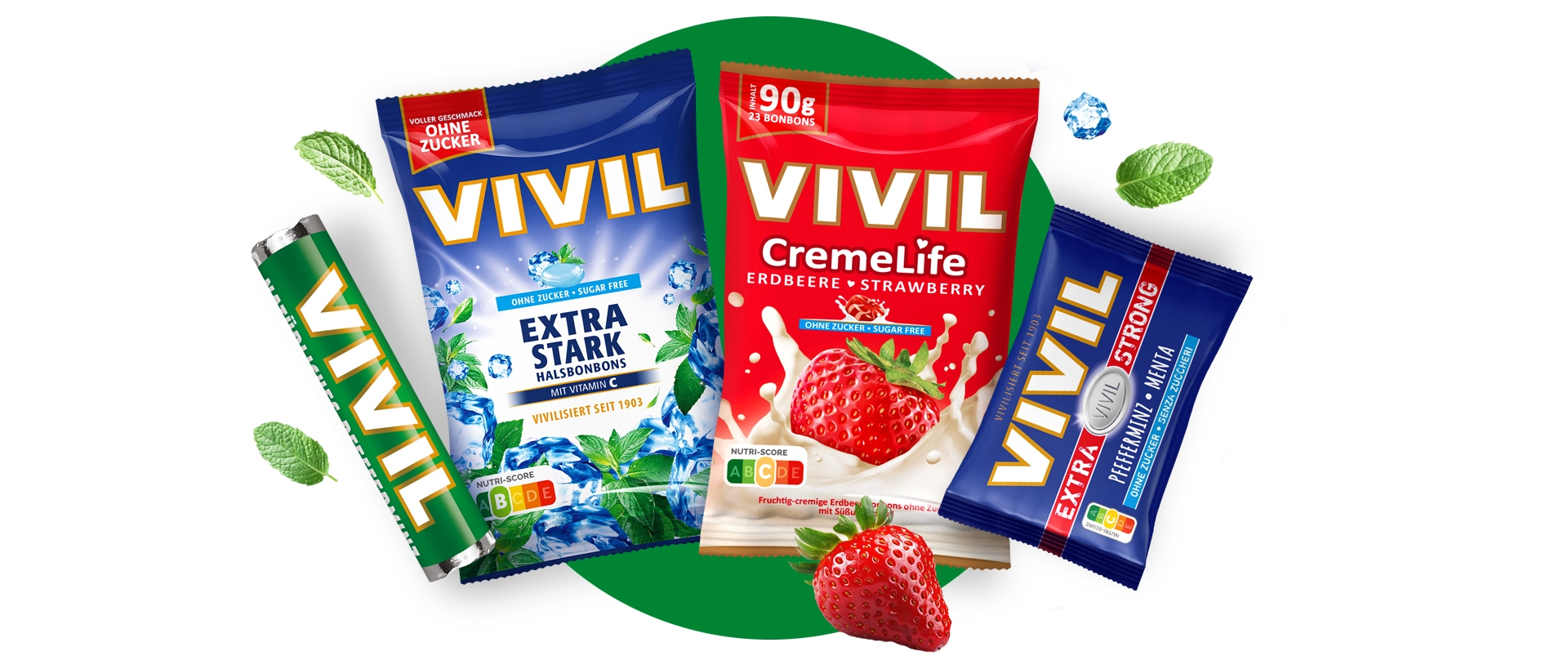 VIVIL Bonbons Frische Seit 1903